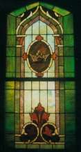 Christ Lutheran Church stainglass window